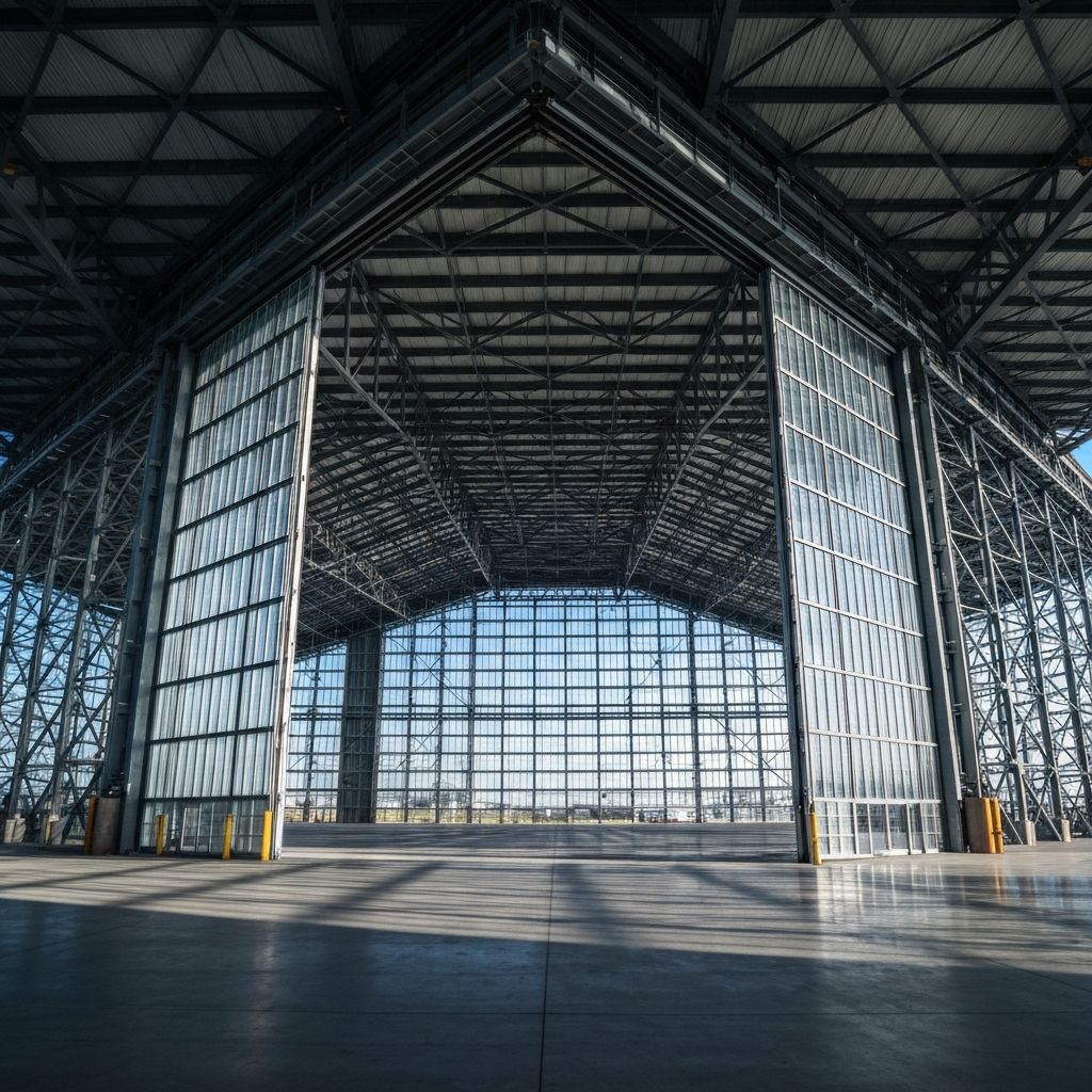 BAF Mini Hangar steel building project